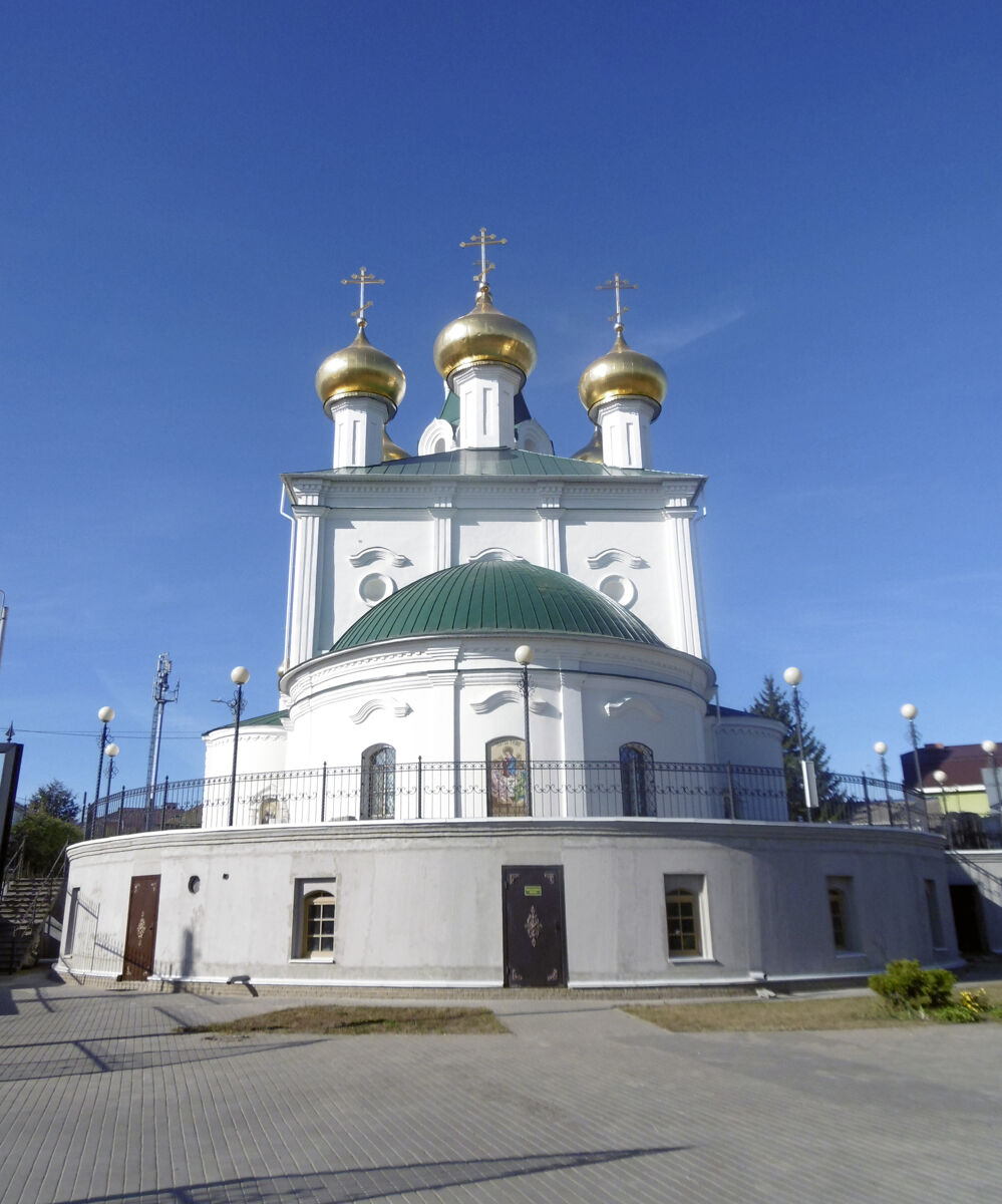 Церковь Троицы Живоначальной в Копосове, Сормовский район (Нижний Новгород, город, Нижегородская область). фасады, Восточный фасад церкви с апсидой