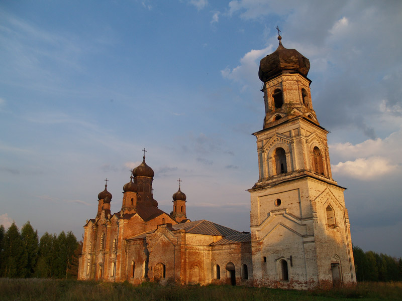 Порели, урочище. Церковь иконы Божией Матери 