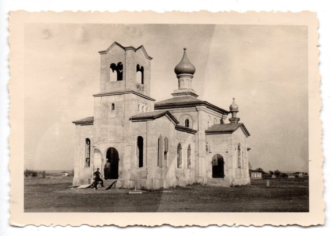 Церковь Георгия Победоносца, Карповский (Цимлянский район, Ростовская область). архивная фотография, Фото 1941 г. с аукциона e-bay.de