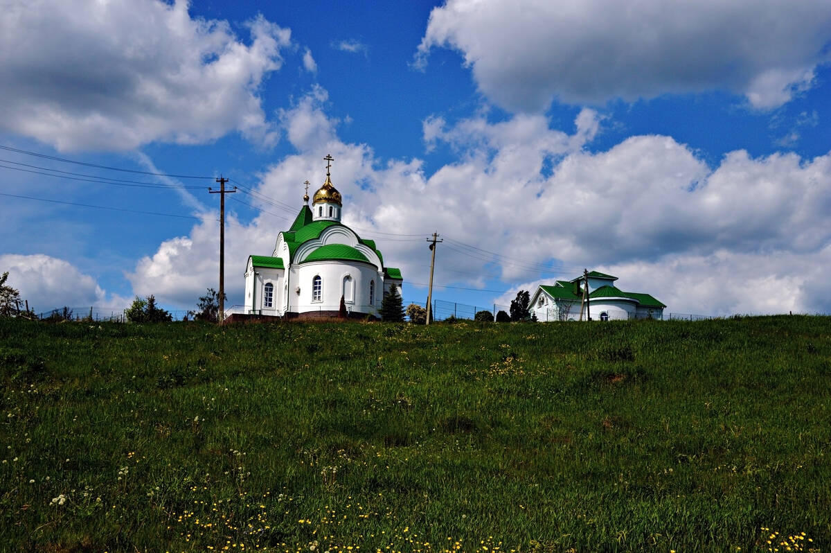 Церковь Вознесения Господня, Гремячье (Хохольский район, Воронежская область). художественные фотографии