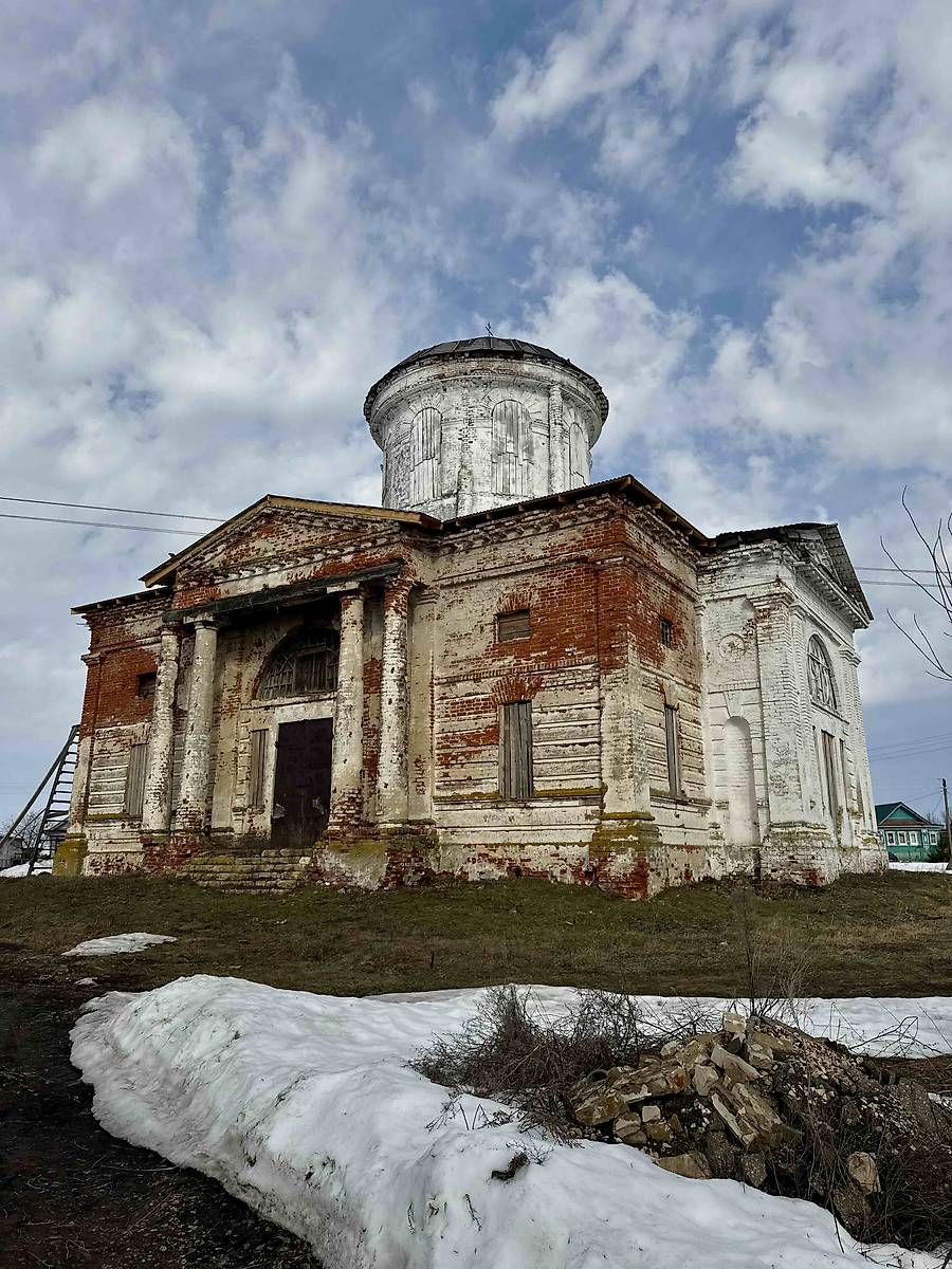 фасады. Церковь Покрова Пресвятой Богородицы, Скорятино (Арзамасский район и г. Арзамас, Нижегородская область)