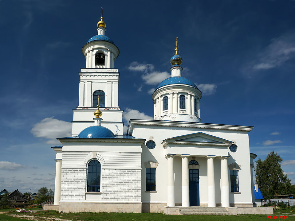 Церковь Покрова Пресвятой Богородицы, Глухово (Дивеевский район, Нижегородская область). фасады