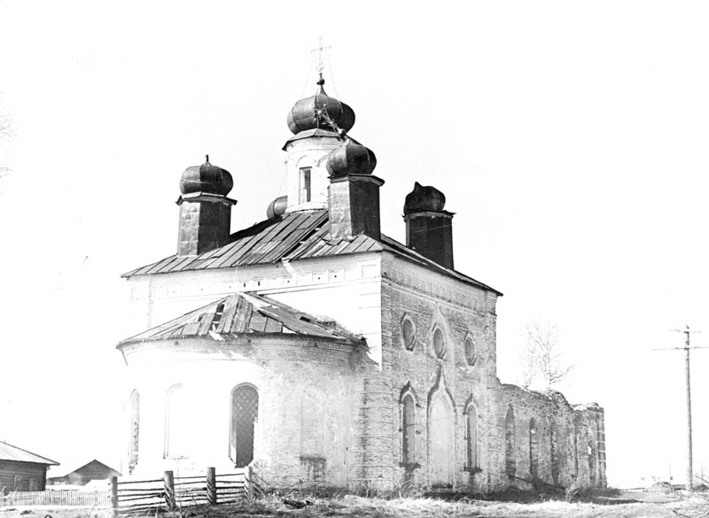 Палауз. Церковь Рождества Пресвятой Богородицы. архивная фотография, Из паспорта ОКН