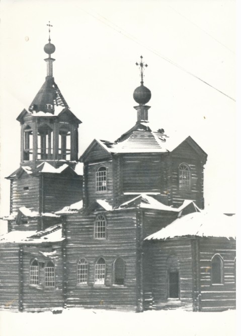 Церковь Прокопия Устюжского, Нючпас (Койгородский район, Республика Коми). архивная фотография, из фондов Койгородского музея