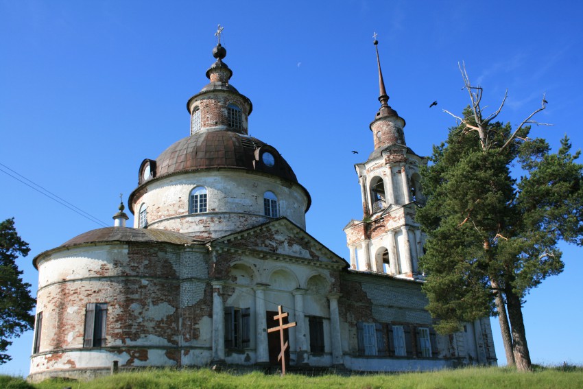 Церковь Димитрия Ростовского, Кажим (Кажым) (Койгородский район, Республика Коми). фасады