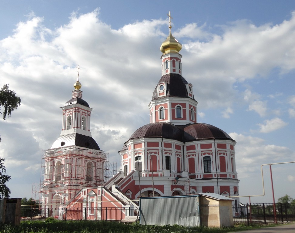 Церковь Усекновения главы Иоанна Предтечи, Хирино (Шатковский район, Нижегородская область). документальные фотографии