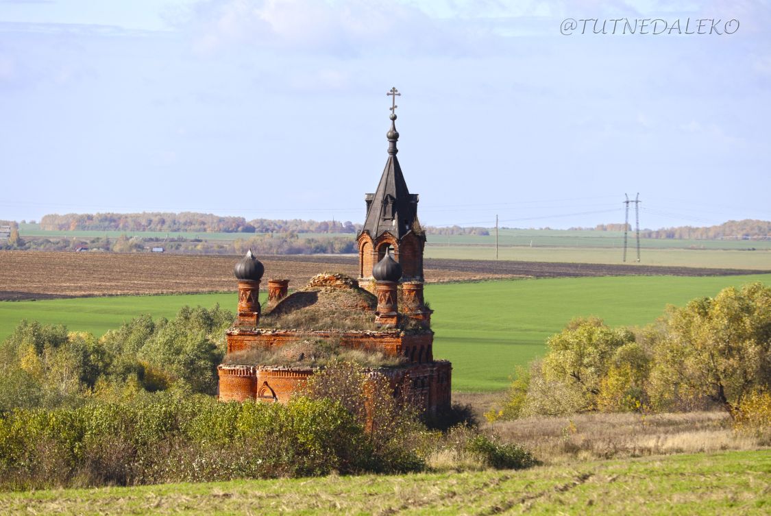 Церковь Троицы Живоначальной, Тоузаково, урочище (Шатковский район, Нижегородская область). фасады