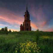 Тоузаково, урочище. Троицы Живоначальной, церковь