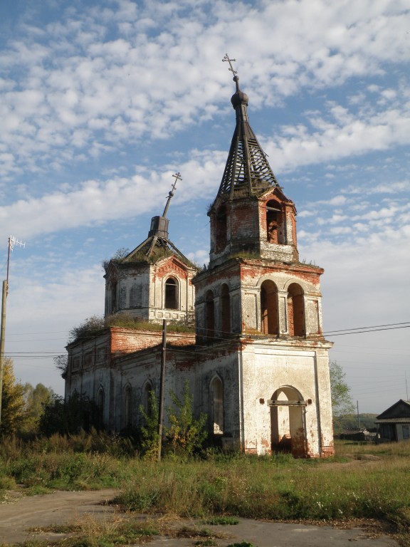 Церковь Покрова Пресвятой Богородицы, Елховка (Шатковский район, Нижегородская область). фасады