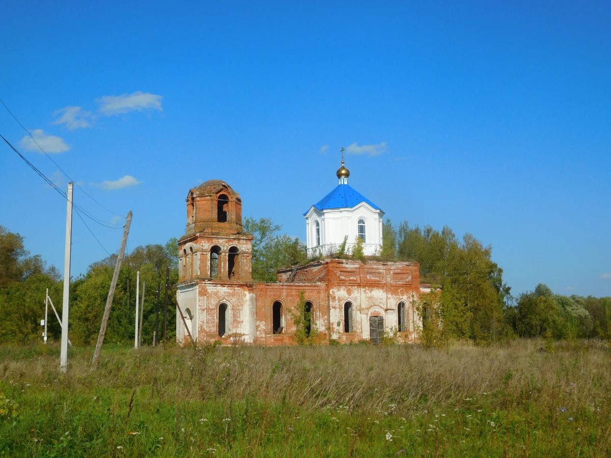 Церковь Покрова Пресвятой Богородицы, Елховка (Шатковский район, Нижегородская область). фасады