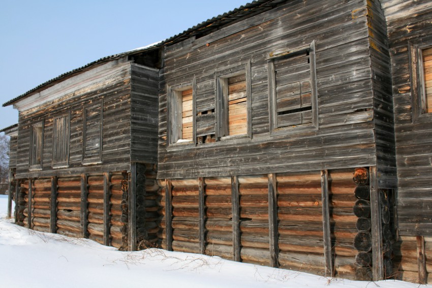 Церковь Петра и Павла, Нёбдино (Корткеросский район, Республика Коми). фасады, Село Небдино. Церковь Петра и Павла