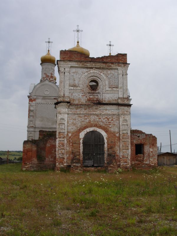 Церковь Спаса Нерукотворного Образа, Койгородок (Койгородский район, Республика Коми). общий вид в ландшафте