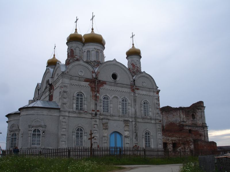 Койгородок. Церковь Спаса Нерукотворного Образа. фасады