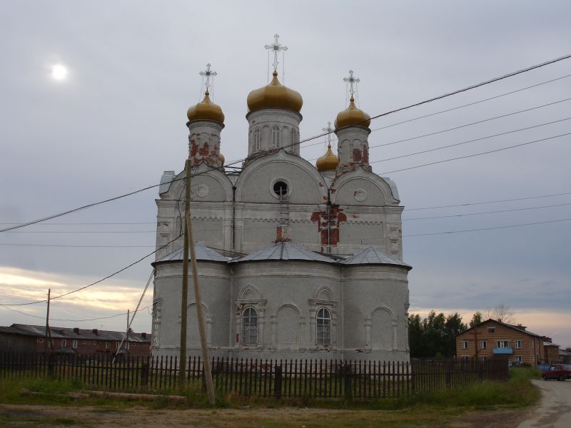 Койгородок. Церковь Спаса Нерукотворного Образа. фасады