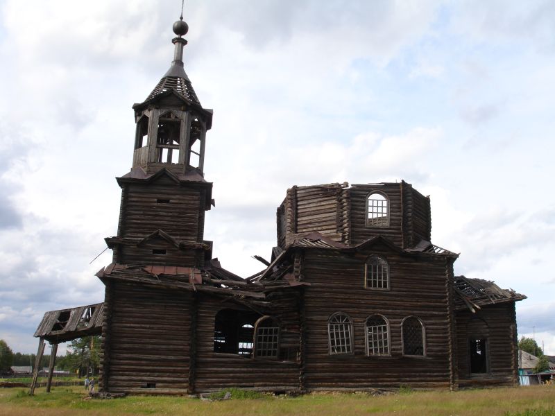 Нючпас. Церковь Прокопия Устюжского. фасады