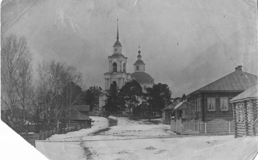 Кажим. Церковь Димитрия Ростовского. архивная фотография