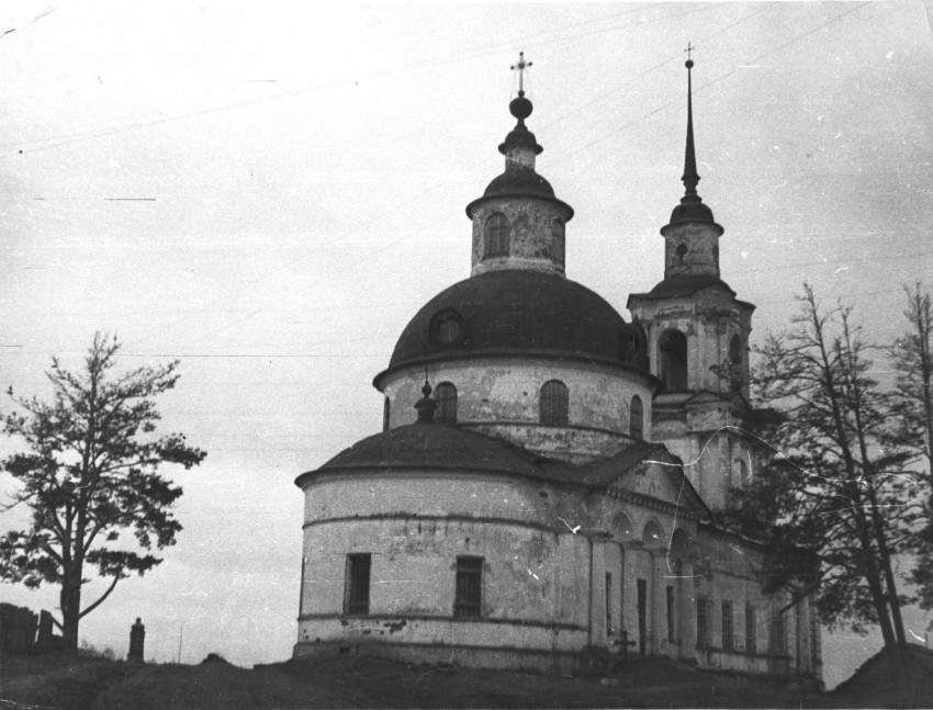 Церковь Димитрия Ростовского, Кажим (Кажым) (Койгородский район, Республика Коми). архивная фотография