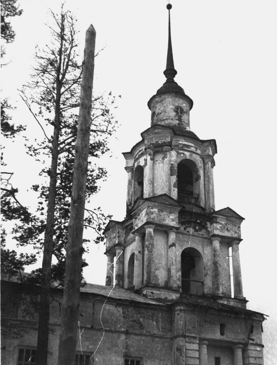 Церковь Димитрия Ростовского, Кажим (Кажым) (Койгородский район, Республика Коми). архивная фотография