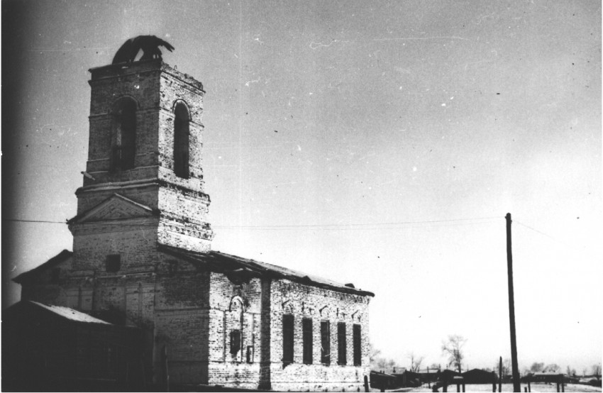 Пезмег. Церковь Прокопия Устюжского. архивная фотография