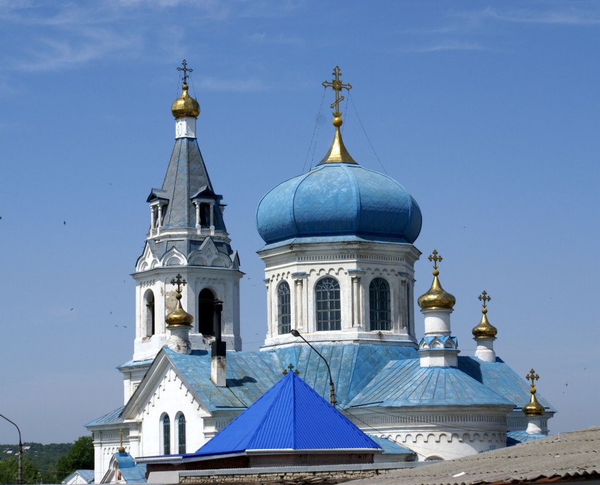 Новочеркасск. Церковь Михаила Архангела. общий вид в ландшафте