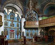 Ульяново. Ульяновский Троице-Стефанов монастырь. Колокольня с церквями Зосимы и Савватия и Николая Чудотворца