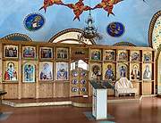 Ульяново. Ульяновский Троице-Стефанов монастырь. Колокольня с церквями Зосимы и Савватия и Николая Чудотворца