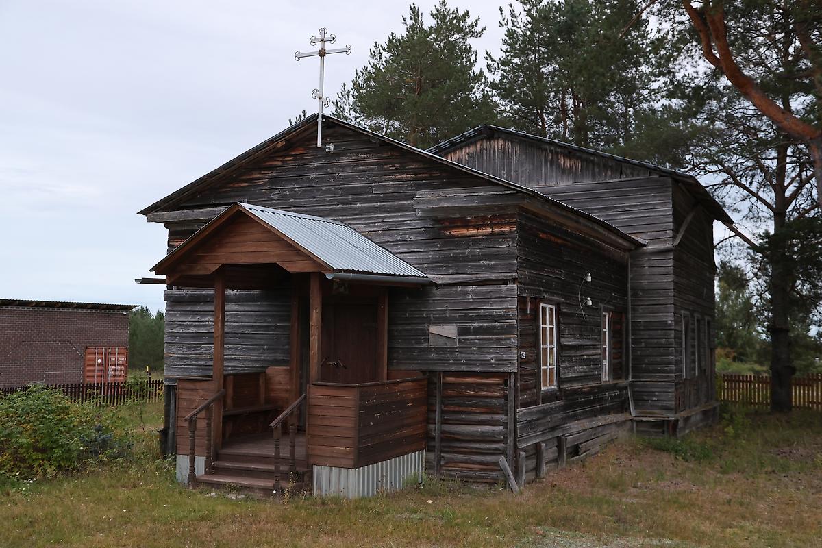 фасады. Церковь Космы и Дамиана, Чамово (Виноградовский район, Архангельская область)
