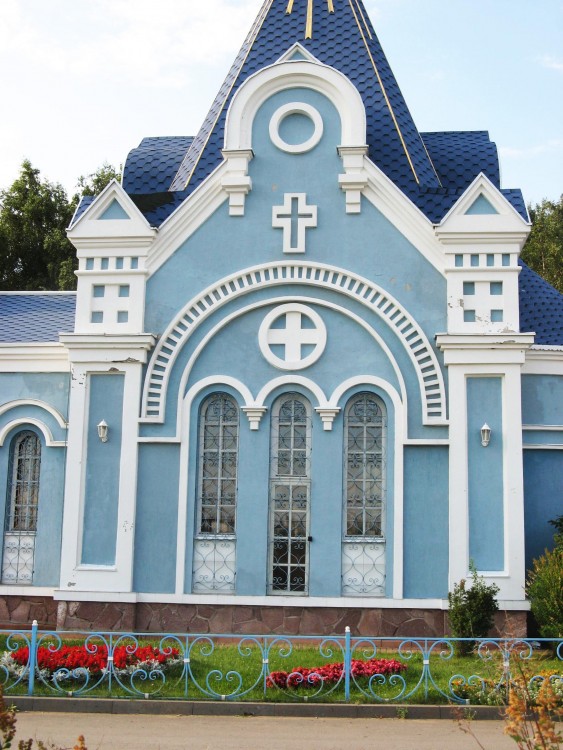 Хохряки. Церковь Василия Великого. фасады, Архитектурное узорье южного фасада церкви