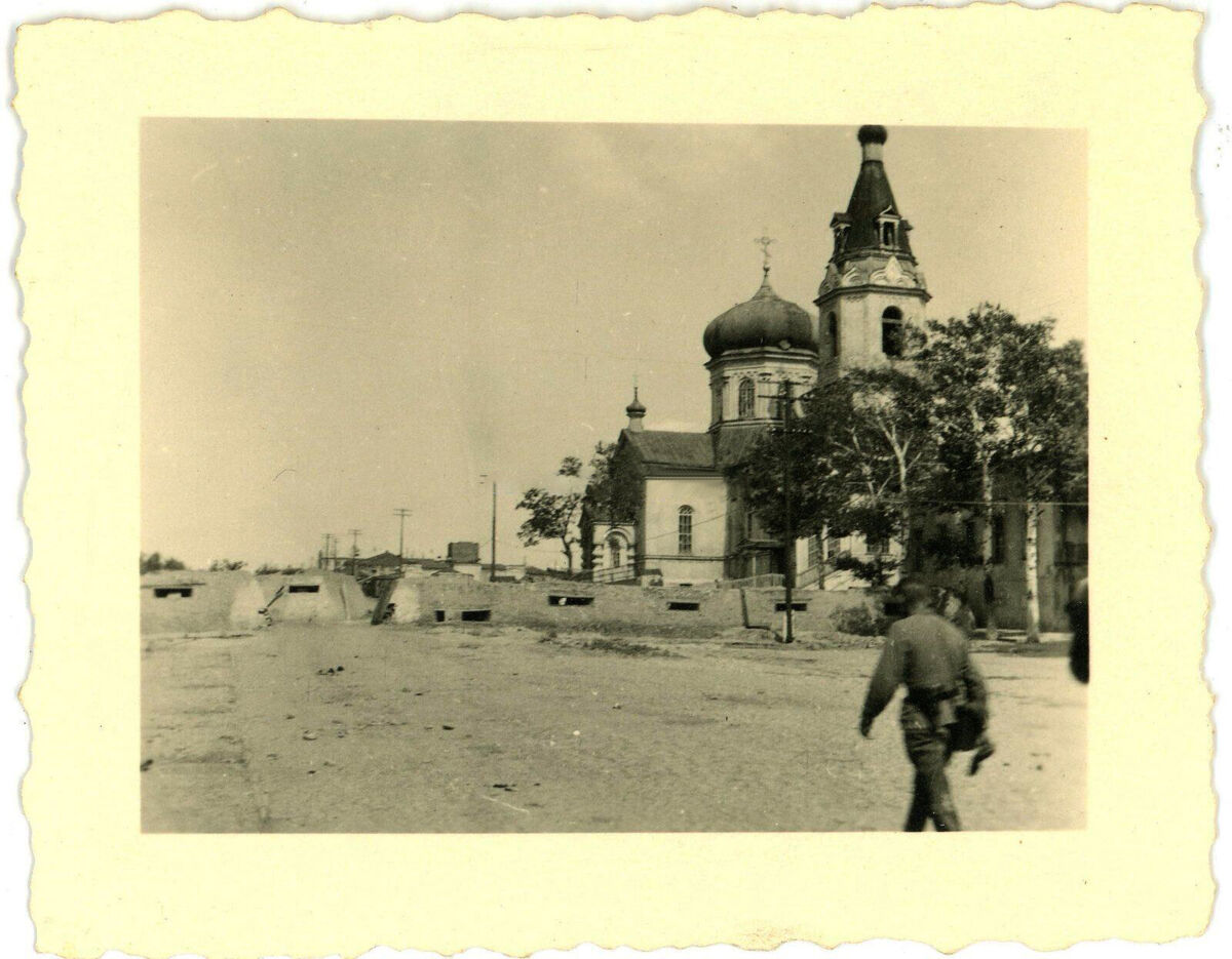 Церковь Михаила Архангела, Новочеркасск (Новочеркасск, город, Ростовская область). архивная фотография, Фото 1942 г. с аукциона e-bay.de