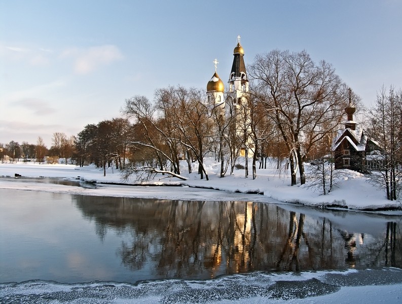 Сестрорецк. Церковь Петра и Павла. художественные фотографии