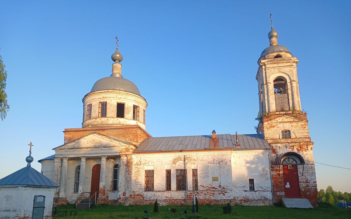Церковь Воскресения Словущего, Беклемищи (Пестяковский район, Ивановская область). фасады