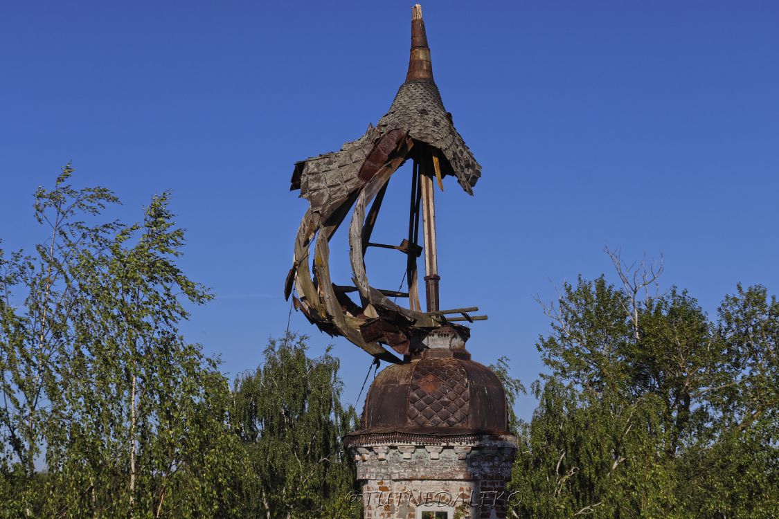 Церковь Покрова Пресвятой Богородицы, Мортки (Пучежский район, Ивановская область). архитектурные детали