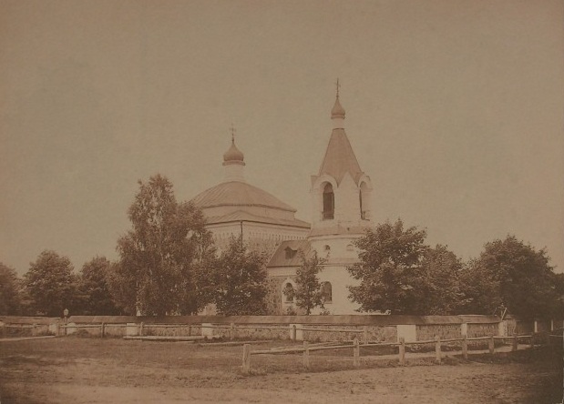 Церковь Космы и Дамиана, Вишнево (Воложинский район, Беларусь, Минская область). архивная фотография, «Хрысціянскія храмы Беларусі на фотаздымках Яна Балзункевіча (2001)» http://orda.of.by/.lib/balz/32