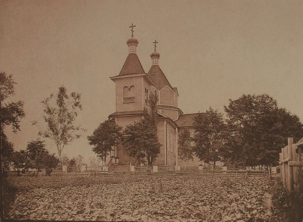 Церковь Константина и Елены, Воложин (Воложинский район, Беларусь, Минская область). архивная фотография, «Хрысціянскія храмы Беларусі на фотаздымках Яна Балзункевіча (2001)» http://orda.of.by/.lib/balz/26