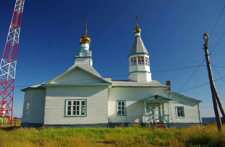 Церковь Тихвинской иконы Божией Матери, Кашкаранцы (Терский район, Мурманская область). фасады