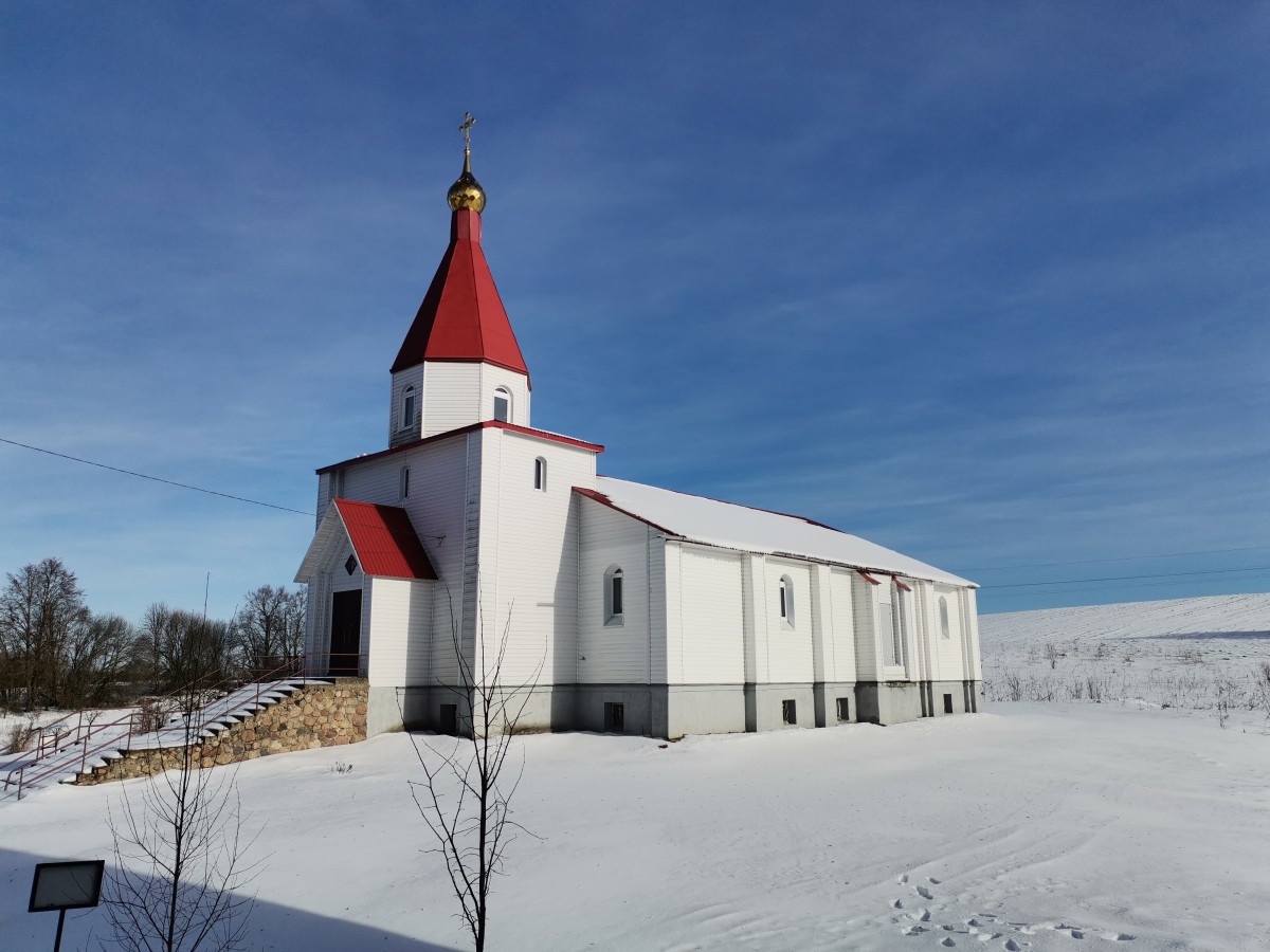 Новоспасск. Церковь Воздвижения Креста Господня. фасады