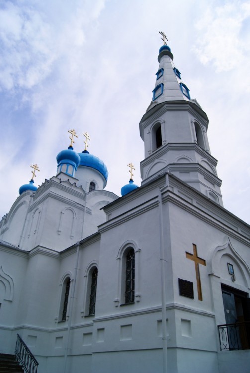 Бийск. Церковь Александра Невского. общий вид в ландшафте