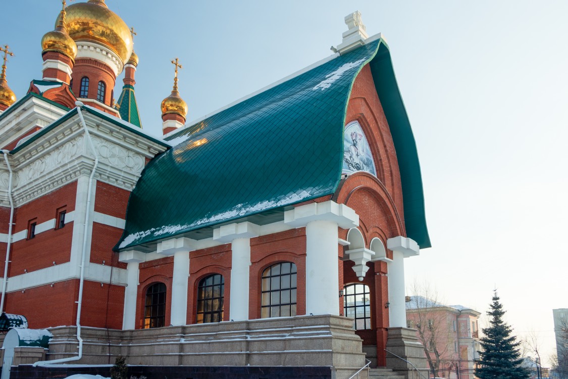 Челябинск. Церковь Георгия Победоносца. архитектурные детали