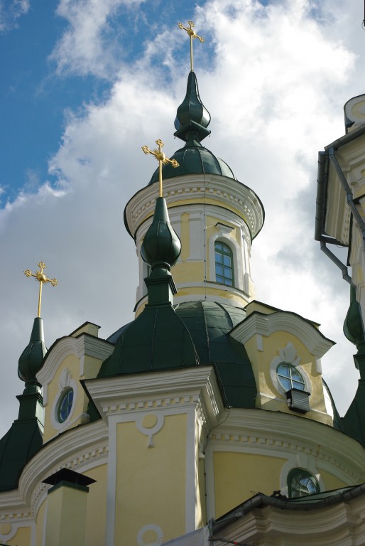 Церковь Екатерины, Пярну (Пярнумаа, Эстония). архитектурные детали, Верх храма