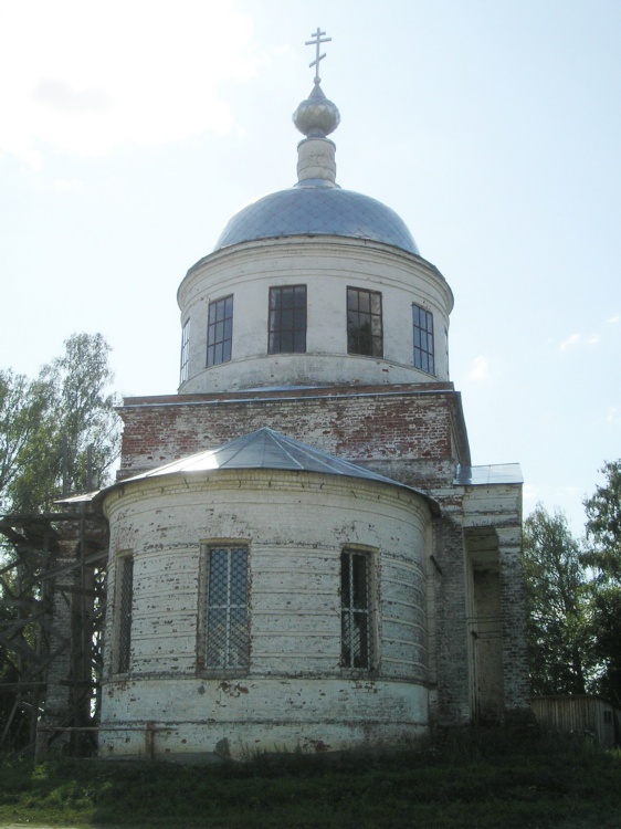 Церковь Воскресения Словущего, Беклемищи (Пестяковский район, Ивановская область). фасады