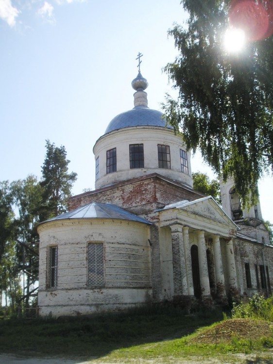 Церковь Воскресения Словущего, Беклемищи (Пестяковский район, Ивановская область). фасады