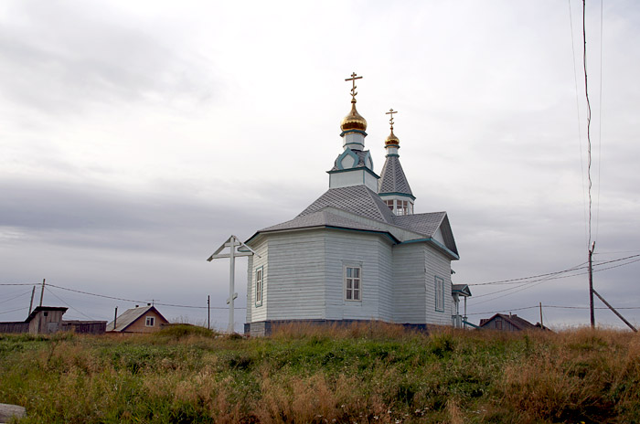 Церковь Тихвинской иконы Божией Матери, Кашкаранцы (Терский район, Мурманская область). фасады