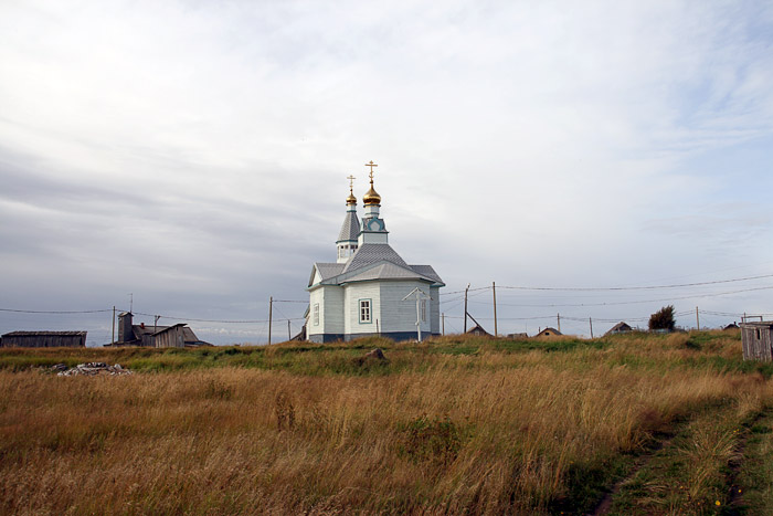 Церковь Тихвинской иконы Божией Матери, Кашкаранцы (Терский район, Мурманская область). фасады