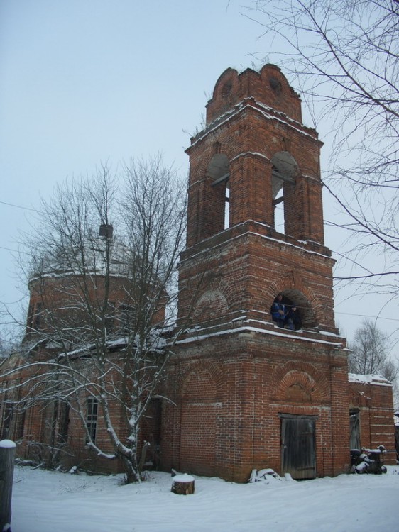 Завалово. Церковь Димитрия Солунского. фасады