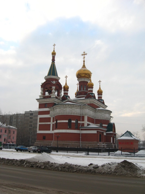 Челябинск. Церковь Георгия Победоносца. фасады