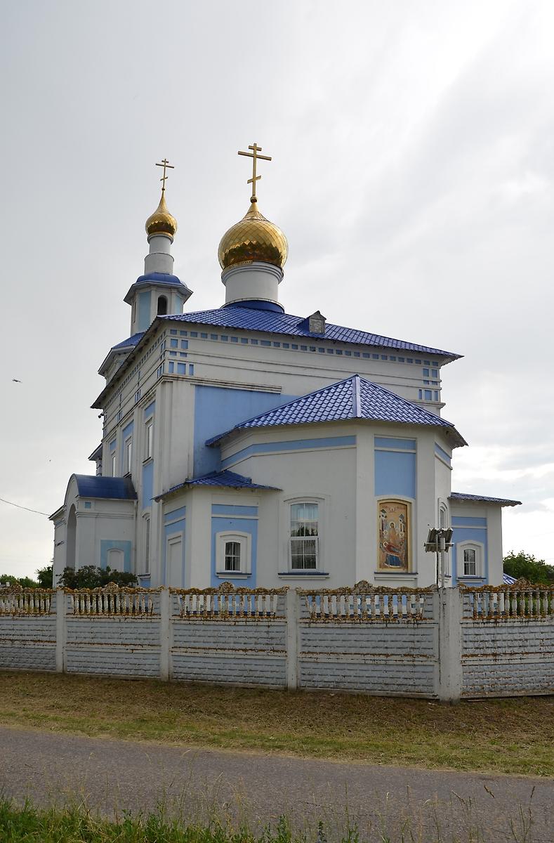 фасады. Церковь Успения Пресвятой Богородицы, Богородицкое (Добровский район, Липецкая область)