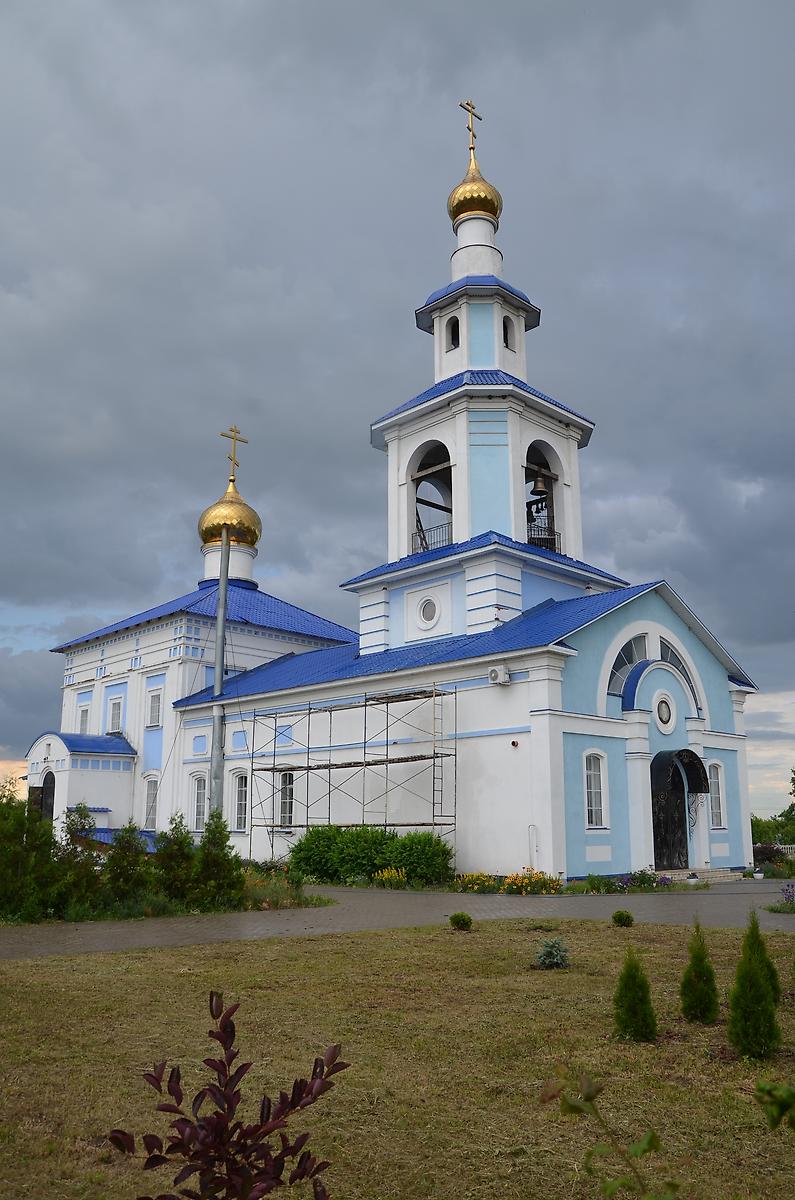 фасады. Церковь Успения Пресвятой Богородицы, Богородицкое (Добровский район, Липецкая область)