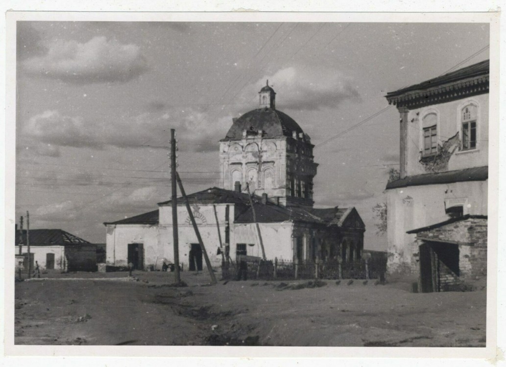 Касторное. Церковь Успения Пресвятой Богородицы. архивная фотография, Фото 1942 г. с аукциона e-bay.de