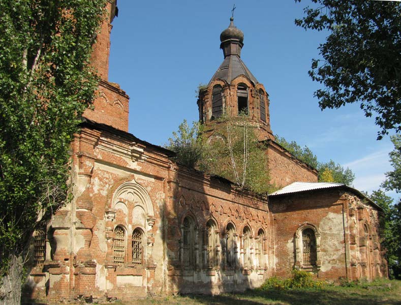 Лесково. Церковь Константина и Елены. архитектурные детали