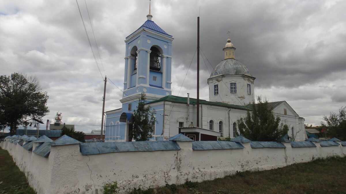 Церковь Казанской иконы Божией Матери, Новотолучеево (Воробьёвский район, Воронежская область). фасады